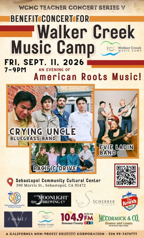 Walker Creek Music Camp fundraiser